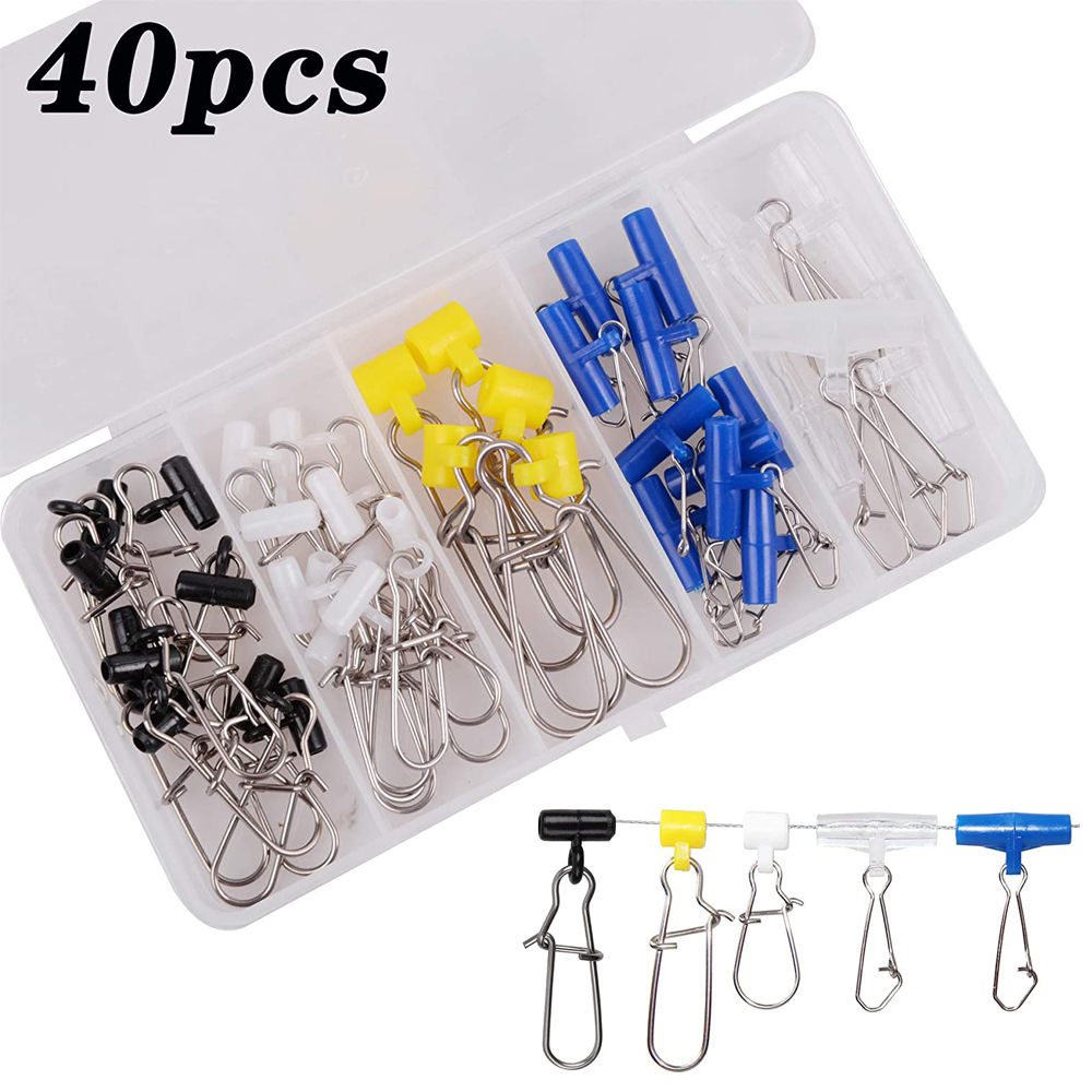 Baitcasting Reel - 40 Stück Angelschnur Sinker Slide mit