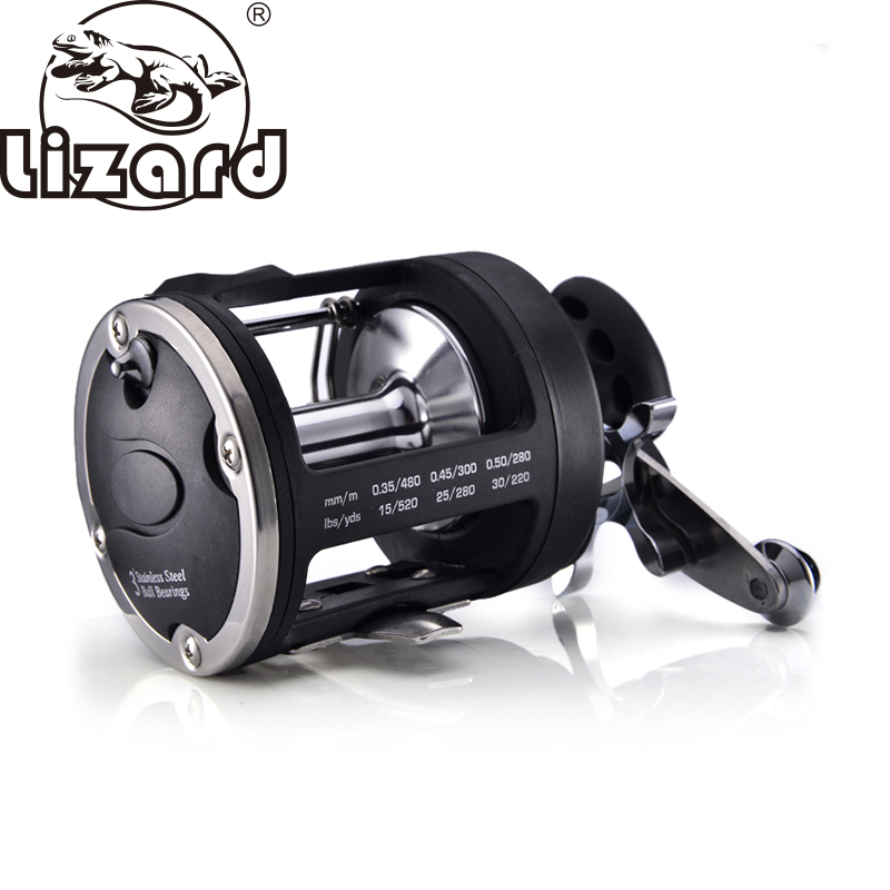 Surf Reel - Lizard Fishing TSSD Bootrolle für Salzwasser-Großfischangeln,