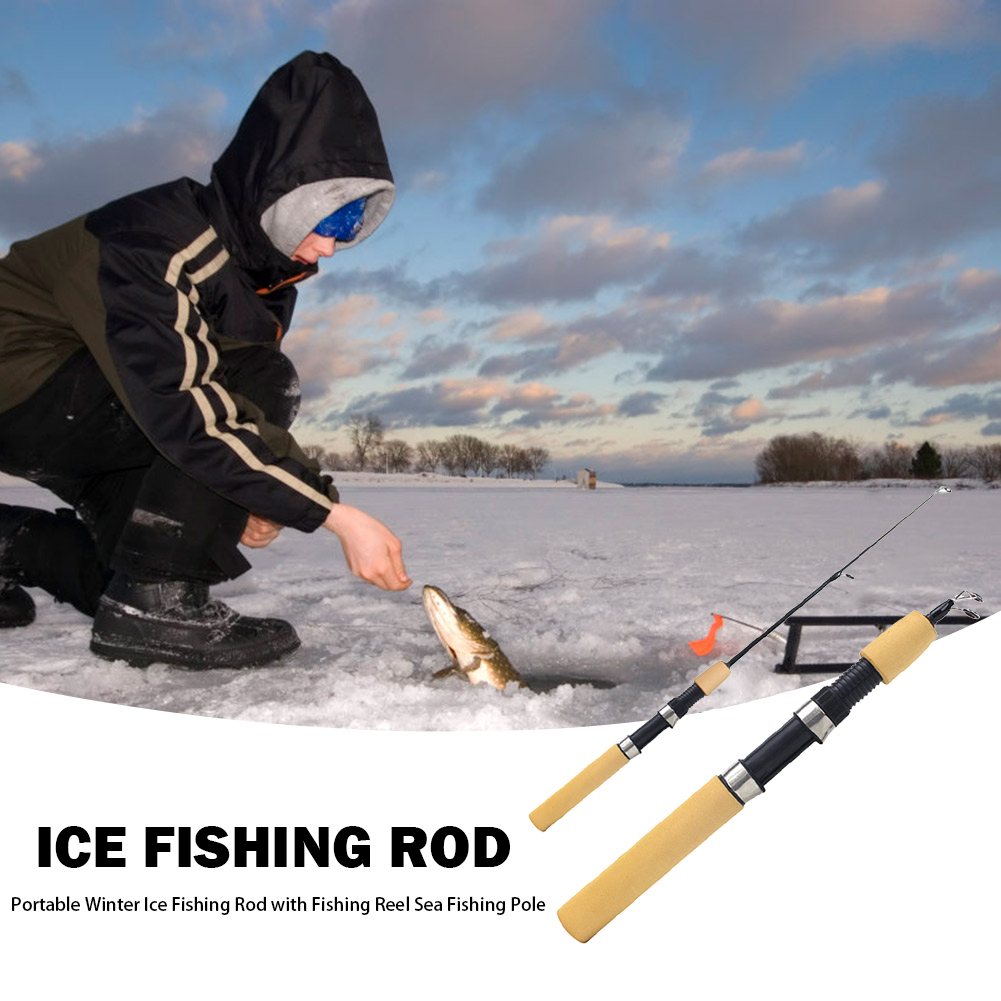 Eisfischrute Tragbare Spinnrut – Ice Fishing Reel Bewertung und Preis