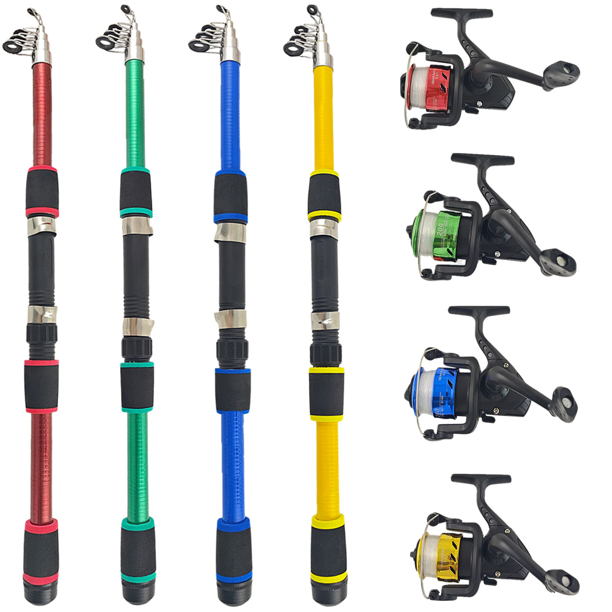 Mini Teleskop-Meeresangelrute- – Reel Bag Bewertung und Preis