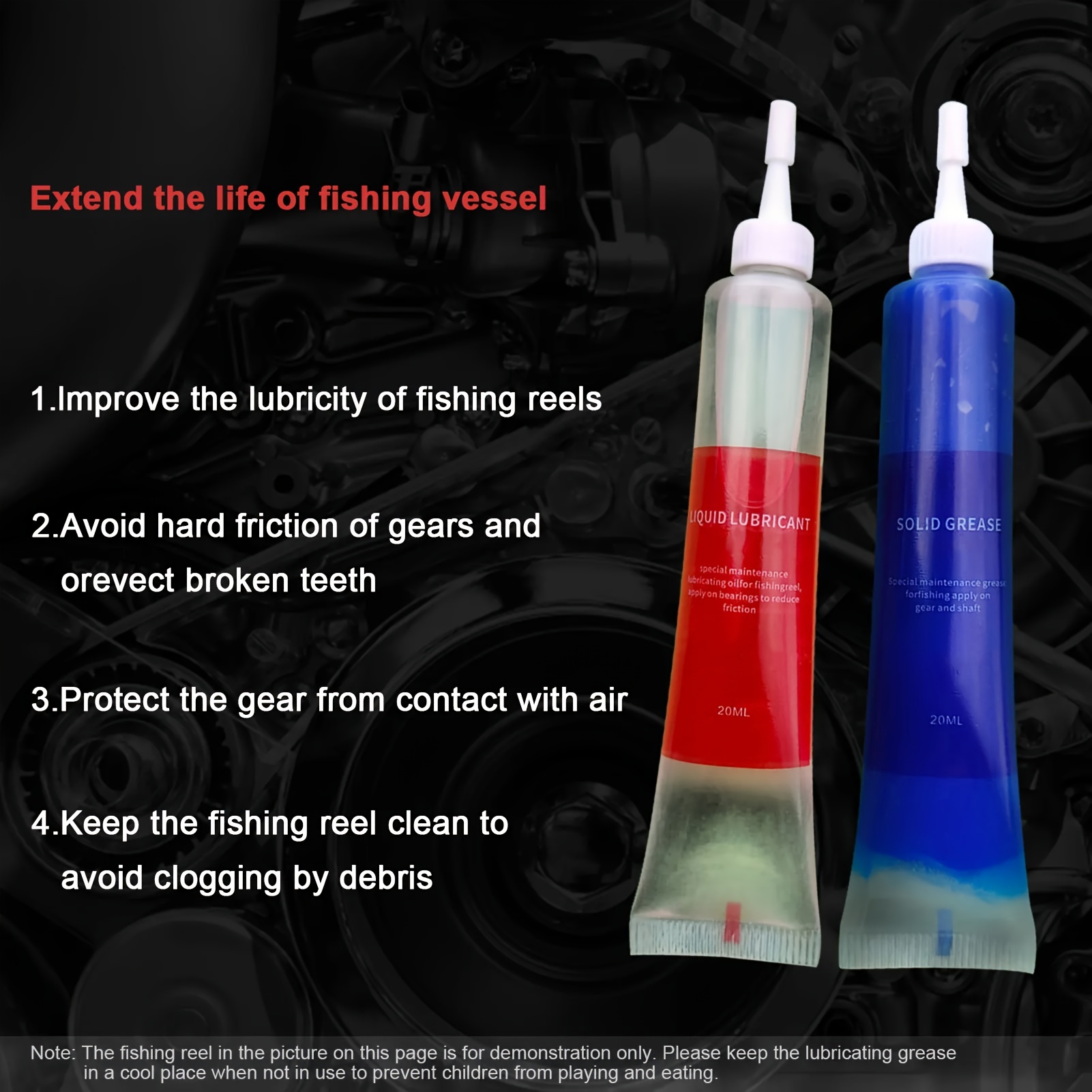 4-teiliges Angelrollen-Wartung – Reel Lubricant Bewertung und Preis